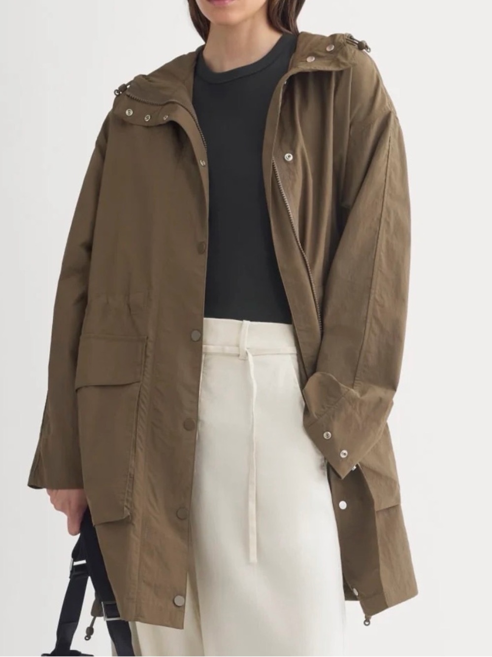 Everlane OVERSIZED PARACHUTE PARKA - Beech